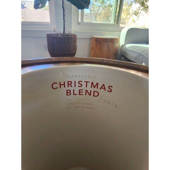 2014 Starbucks Red Christmas Blend 30 Years Coffee Cup Tea Mug | 12oz - Picture 2 of 6